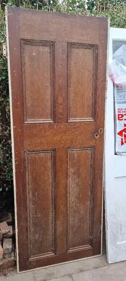 Photo of free Vintage original quarter panel interior door pine (Great Northern Road DE1) #2