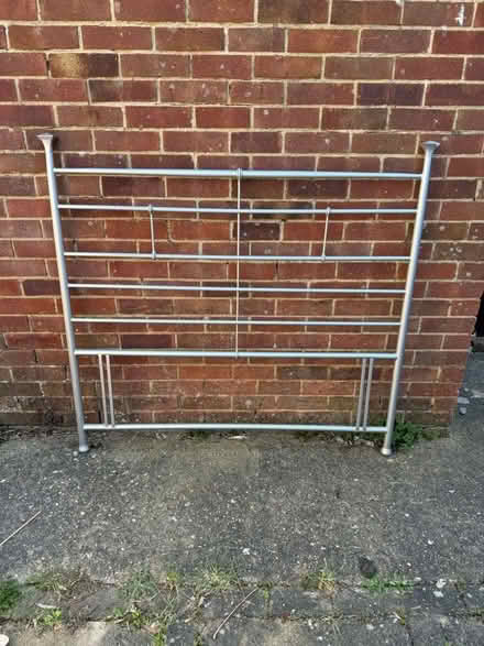 Photo of free Metal double headboard (Coley RG30) #1