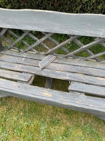 Photo of free Garden bench, needs repair (Golden Green TN11) #2