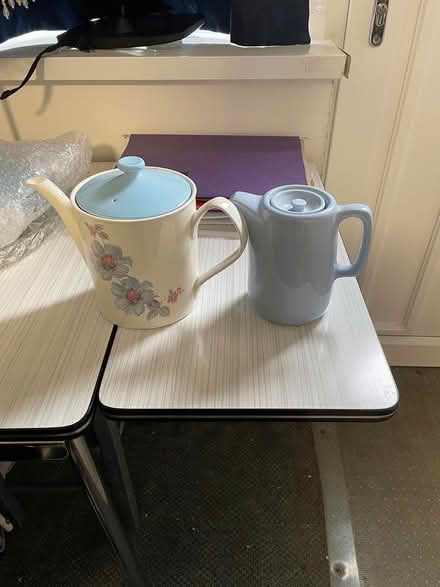 Photo of free 2 tea pots/ jugs, saucers ect (Ilford IG1) #1