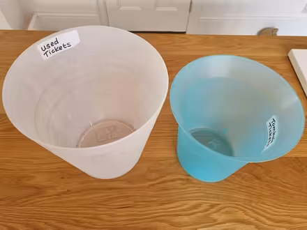 Photo of free plastic containers /bins/ pots (CM2 springfield, chelmsford) #2