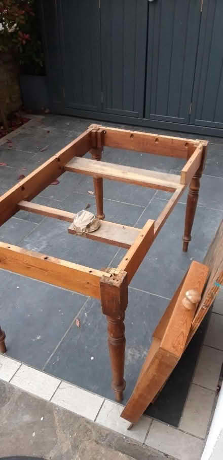 Photo of free Wooden table (Stroud Green N4) #1