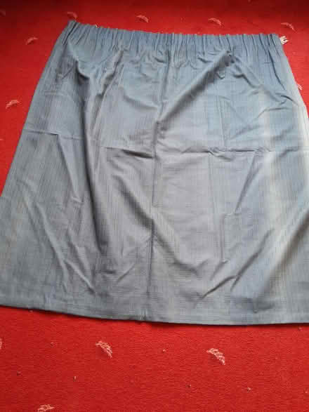 Photo of free 2 pairs dark blue curtains (Barnard's Green WR14) #1