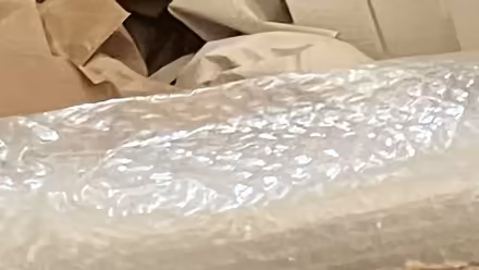 Photo of free Clean Bubblewrap Shipping Box+Paper (Englewood) #2