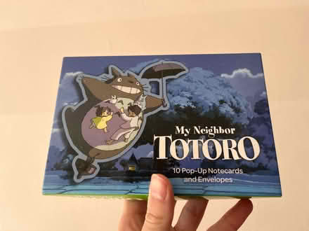Photo of free Studio Ghibli Totoro pop-up cards - 9 left out of 10 (New Catton NR3) #2
