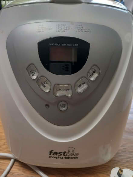 Photo of free Bread making machine (Twickenham TW2) #2
