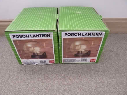 Photo of free 2x Porch Lights, unused (Rhydycroesau SY10) #1