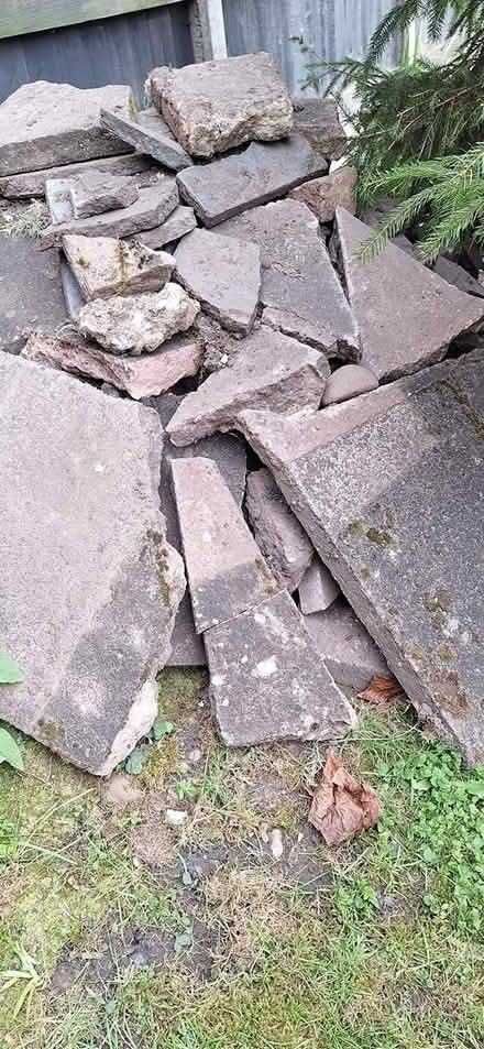 Photo of free Broken slabs, rubble and hard core (Solihull, West Midlands B92) #2