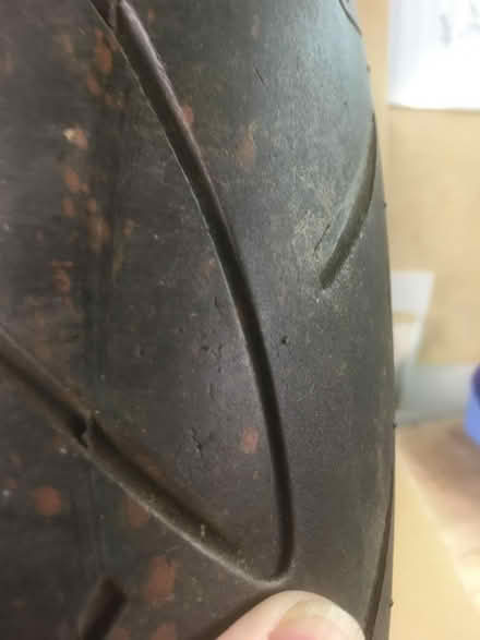 Photo of free Two Motorcycle Tyres (Upper Wortley LS12) #4