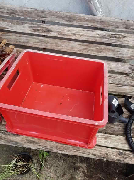 Photo of free Plastic crate (no lid) (Eastbourne BN21) #1