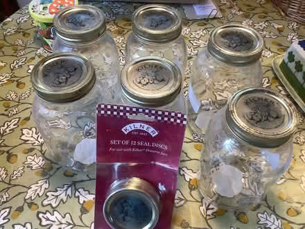 Photo of free Kilner jars x 6 (Burleigh GL5) #1
