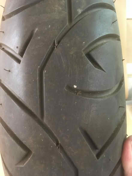 Photo of free Two Motorcycle Tyres (Upper Wortley LS12) #2