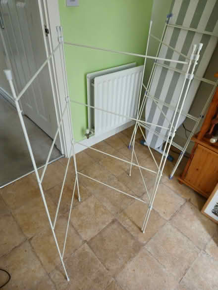 Photo of free Clothes Airer (all white) (Walton) #1