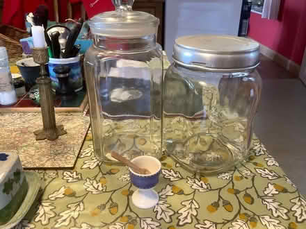 Photo of free Two large storage jars (Burleigh GL5) #1
