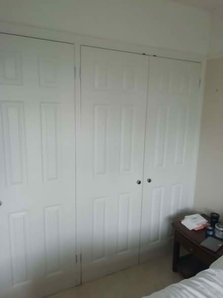 Photo of free 4 wardrobe doors 61cm wide (Emmer Green RG4) #2