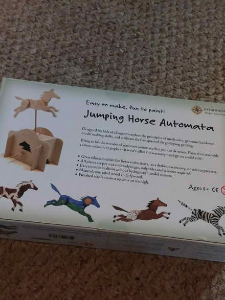 Photo of free Jumping horse automata kit (Coley RG1) #2