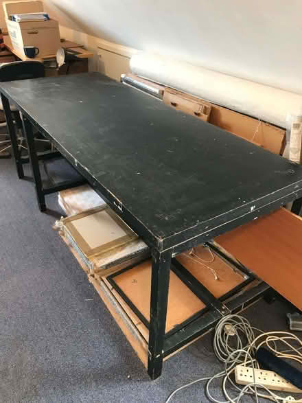 Photo of free Large work table (x2) (Lewes BN7) #1