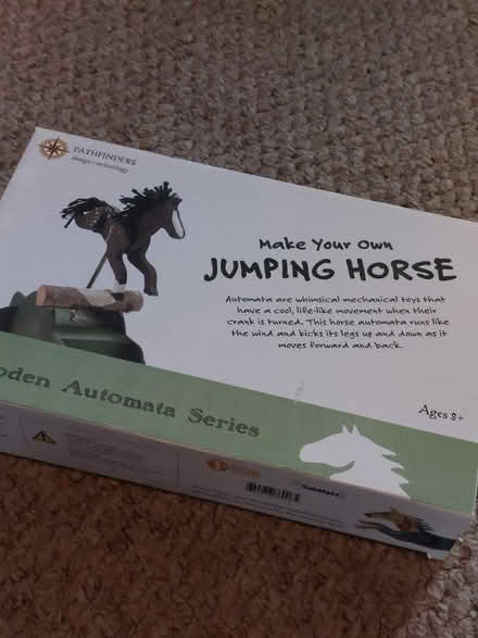 Photo of free Jumping horse automata kit (Coley RG1) #1