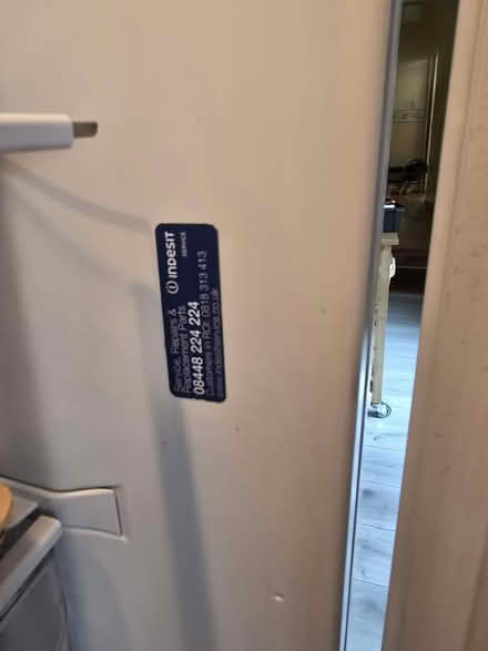 Photo of free Indesit Fridge/freezer-semi working (SE17 - Elephant & Castle) #2