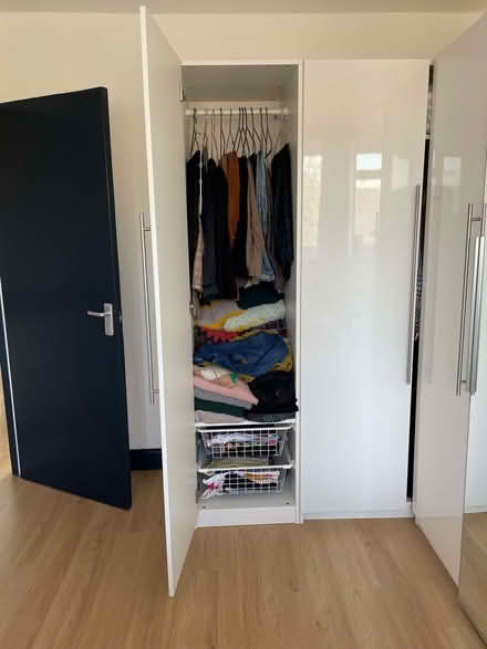 Photo of free IKEA Corner Wardrobe in Very Good Condition. (Elephant and castle SE1) #3