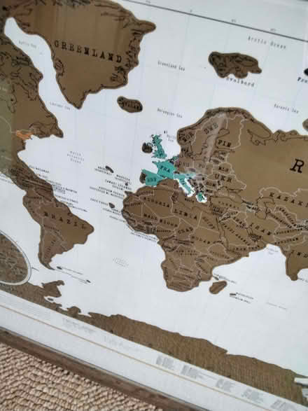 Photo of free Large world map (Allerton L18) #1