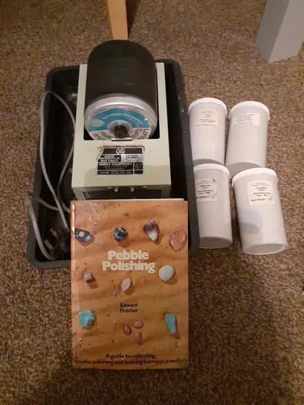 Photo of free Pebble polishing machine (Llangefni LL77) #1