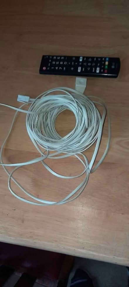 Photo of free Telephone extension lead (Woodley RG6) #1
