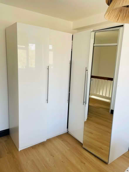 Photo of free IKEA Corner Wardrobe in Very Good Condition. (Elephant and castle SE1) #1
