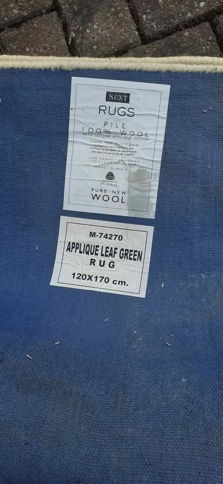 Photo of free Next Rug, heavy, good quality (Livingston EH54) #1