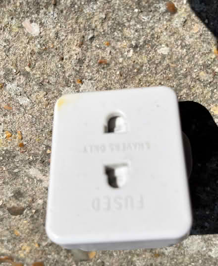 Photo of free Shaver adaptor plug/socket (Houndean Bottom BN7) #1