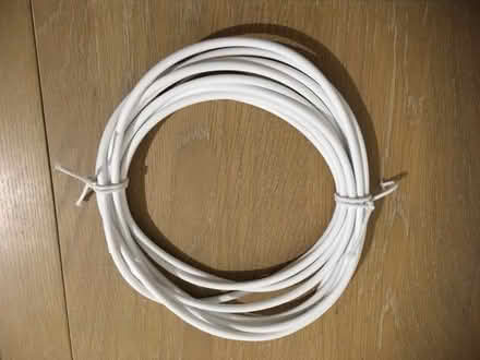 Photo of free New, 2 Core White Round Flexible Cable - 4.5m (Exhall CV7) #3