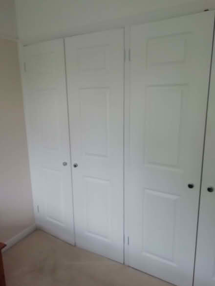 Photo of free 4 wardrobe doors 53cm wide (Emmer Green RG4) #2