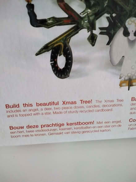 Photo of free 3D Christmas tree kit can be taken down each year (Allerton L18) #2