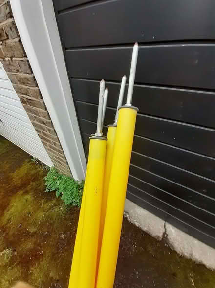 Photo of free 4 outdoor football boundary poles (Wandsworth Common SW12) #2