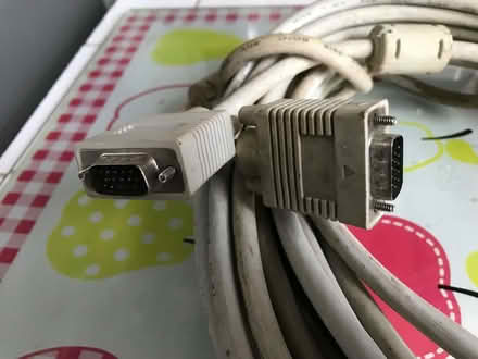 Photo of free 20 metre VGA lead (Knowl Fold BB3) #1