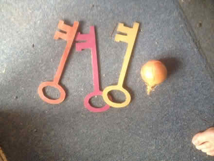 Photo of free 3x wooden keys (Quinton B32) #1