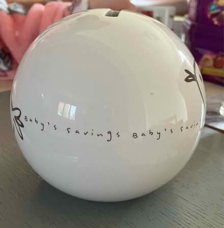 Photo of free Baby’s first savings piggy bank (Peasedown St John CP) #3