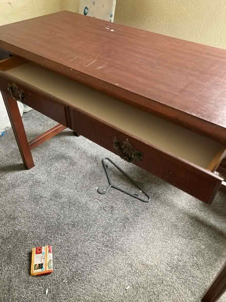 Photo of free Solid desk (Wallasey CH44) #3