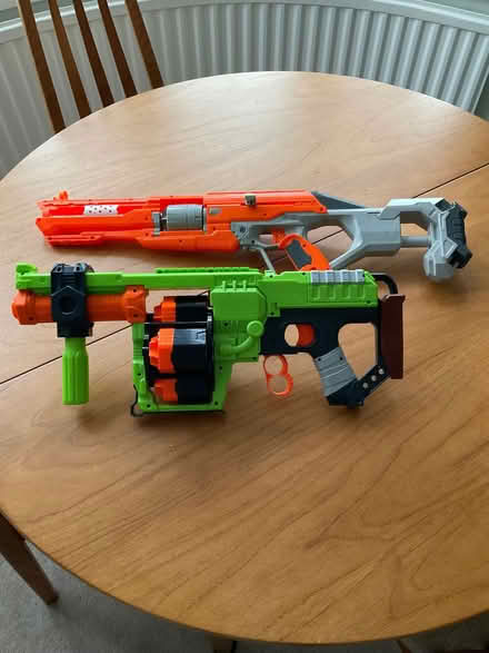Photo of free 2 Nerf guns (Old Malden KT4) #1