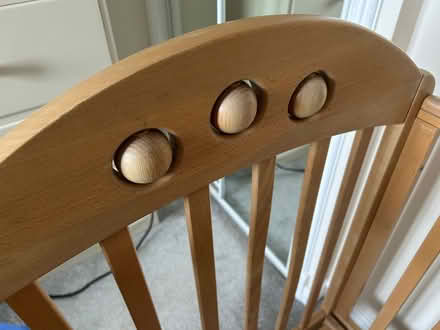 Photo of free Cot solid wood (beech?) (Chalgrove OX44) #3