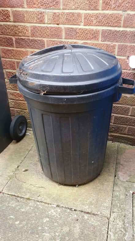Photo of free Dustbin black plastic (Merley BH21) #1