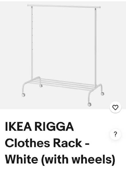 Photo of free IKEA clothes rail (Marlow SL7) #1