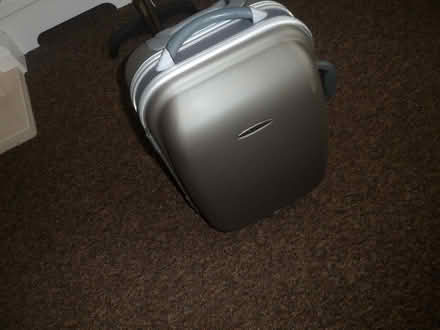 Photo of free Small Rigid Wheeled Suitcase. 52x32x25cm (Moreton CH46) #1