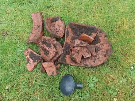 Photo of free Broken terracotta pot for drainage (Woodley RG5) #1