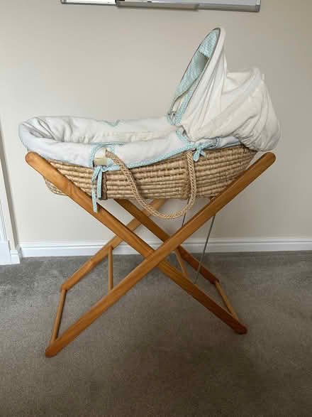 Photo of free Moses Basket and Stand (Chalgrove OX44) #1