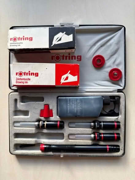 Photo of free Rotring drawing set (Weybridge KT13) #1