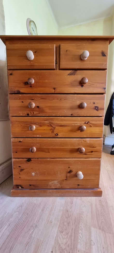 Photo of free Pine chest of drawers (Wilmslow SK9) #1