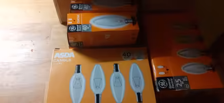 Photo of free Light bulbs and brass switch panels brand new (Holt NR25) #1