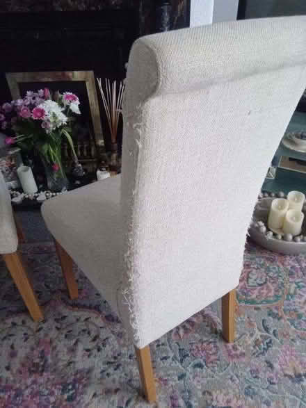 Photo of free 2 x Table Dining Chairs. (Gidlow WN6) #2