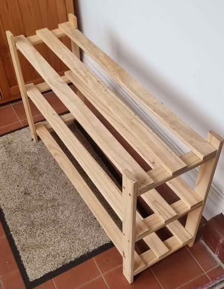 Photo of free Wooden shoe rack (Wilmslow SK9) #1